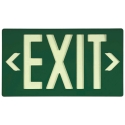 GREEN EXIT SIGN