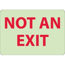 NOT AN EXIT SIGN-10