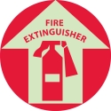 FIRE EXTINGUISHER FLOOR SIGN