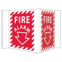 FIRE ALARM SIGN 6"X9"