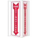 FIRE EXTINGUISHER SIGN 16"X9"