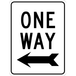 ONE WAY SIGN 24