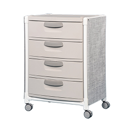 MOBILE 4 DRAWER CART