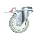 4" REAR CASTER WITH BRAKE
