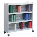 LARGE CABINET STYLE CHART RACK