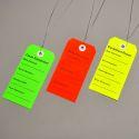 EQUIPMENT TAGS, SPECIFY COLOR