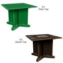 SQUARE TOP TABLE