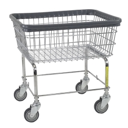 ECONOMY LAUNDRY CART, CHROME