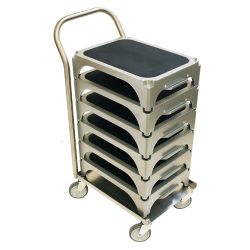 STACKABLE STOOL CART FOR
