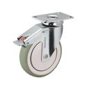 6" STAINLESS TOTAL LOCK CASTER