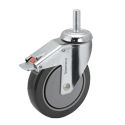 6" STAINLESS TOTAL LOCK CASTER