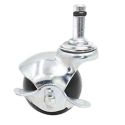 2" BALL CASTER WITH BRAKE