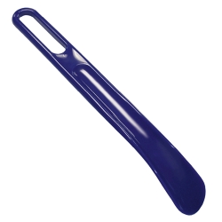 PLASTIC SHOEHORN - DARK BLUE