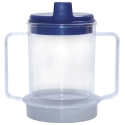 CLEAR CUP W/HANDLES