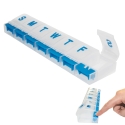 7 COMPARTMNT PILL BOX, BRAILLE