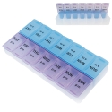 14 COMPARTMENT PILL BOX