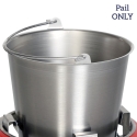 STAINLESS STEEL 12 QUART PAIL