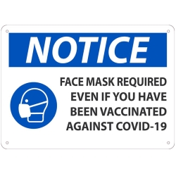 FACE MASK REQUIRED EVEN IF