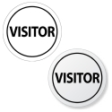 VISITOR LABELS, 2" DIAM