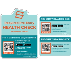 HEALTH CHECK APP W/ ENTRANCE