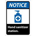 HAND SANITIZER STATION SIGN