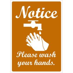 PLEASE WASH YOUR HANDS SIGN