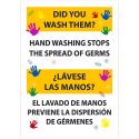 DID YOU WASH YOUR HANDS SIGN