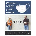 PLEASE WEAR YOUR MASK POSTER