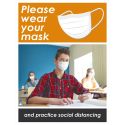 PLEASE WEAR YOUR MASK POSTER