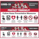 PROTECT YOURSELF VINYL BANNER