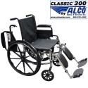 ALCO Classic 300 Flip-Back Wheelchair Parts