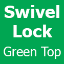 Swivel Lock (Green Top)
