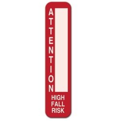 HIGH FALL RISK SIGN