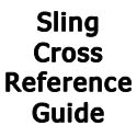 Sling Cross Reference Guide