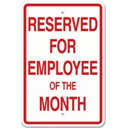 RESERV.FOR EMPLOYEE OF MONTH