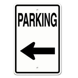 PARKING ARROW LEFT