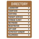 18.5"X12.5" 10 PANEL DIRECTORY