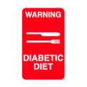 DIABETIC DIET SIGN