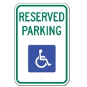 RESERVED PARKING SIGN