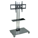 MOBILE FLAT PANEL TV STAND &
